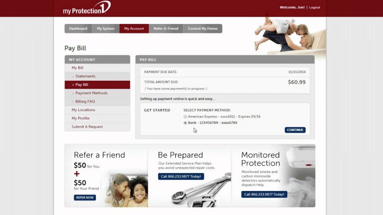 protection one login