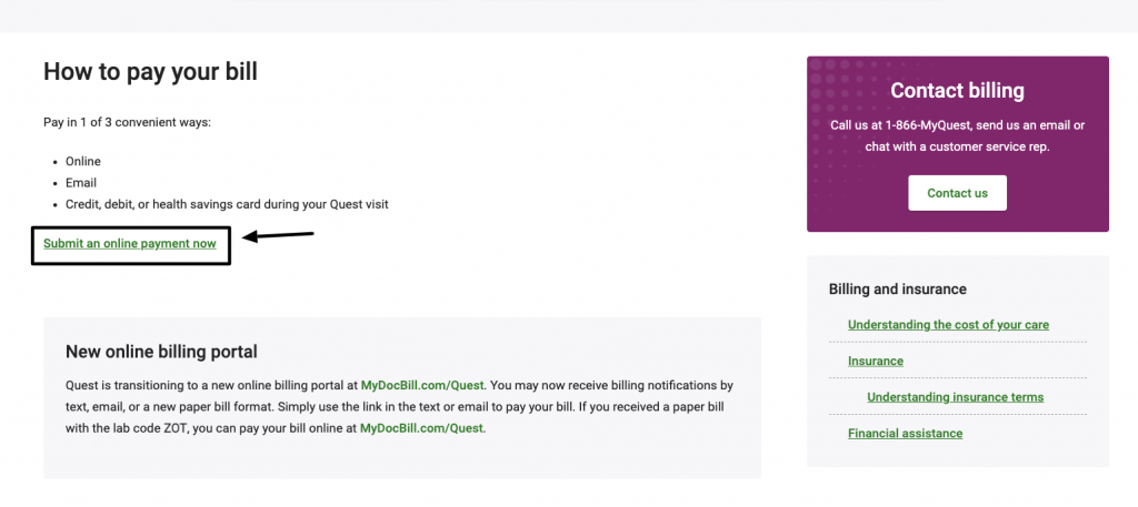 The Easiest Way to Pay Your Quest Diagnostics Bill Online